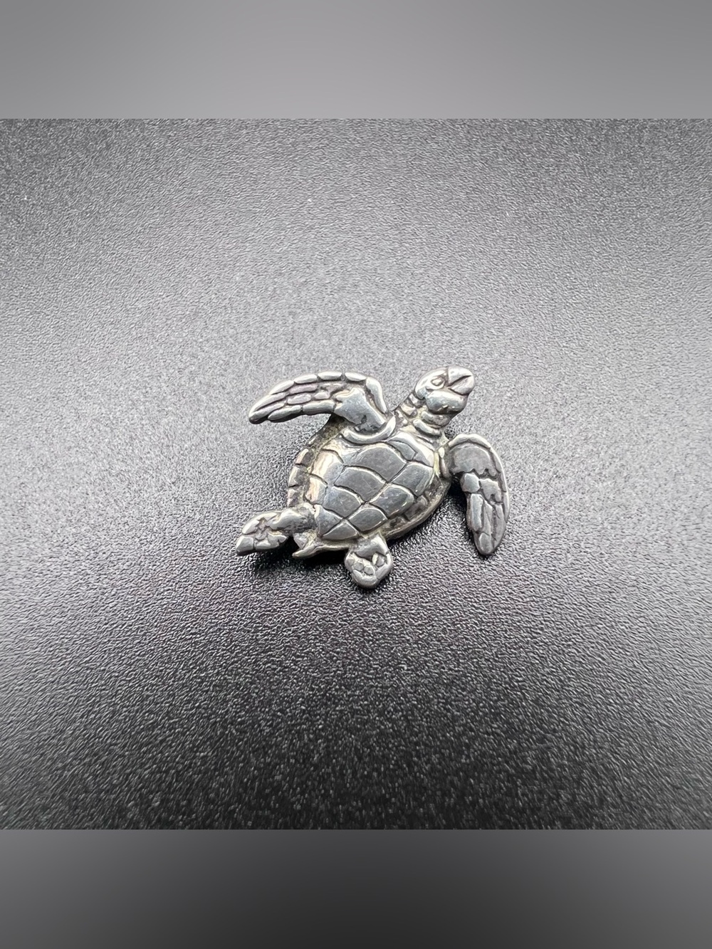 KABANA Sterling Silver Turtle Pendant